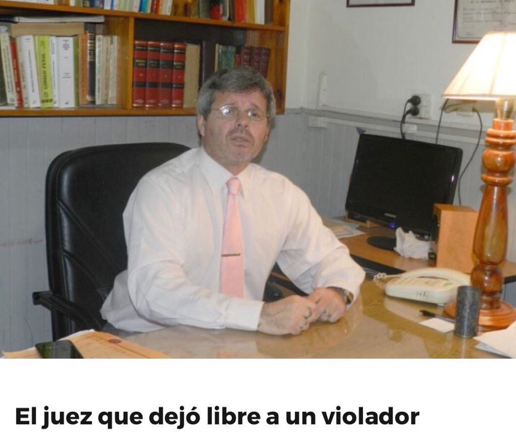 elcoya1977's tweet photo. Es el juez CARLOS ROSSI.
Liberó al violador WAGNER que mató a MICAELA.

Si no querés que nunca más tengamos jueces así, POR FAVOR COMPARTILO https://t.co/GdwgW47zQR
