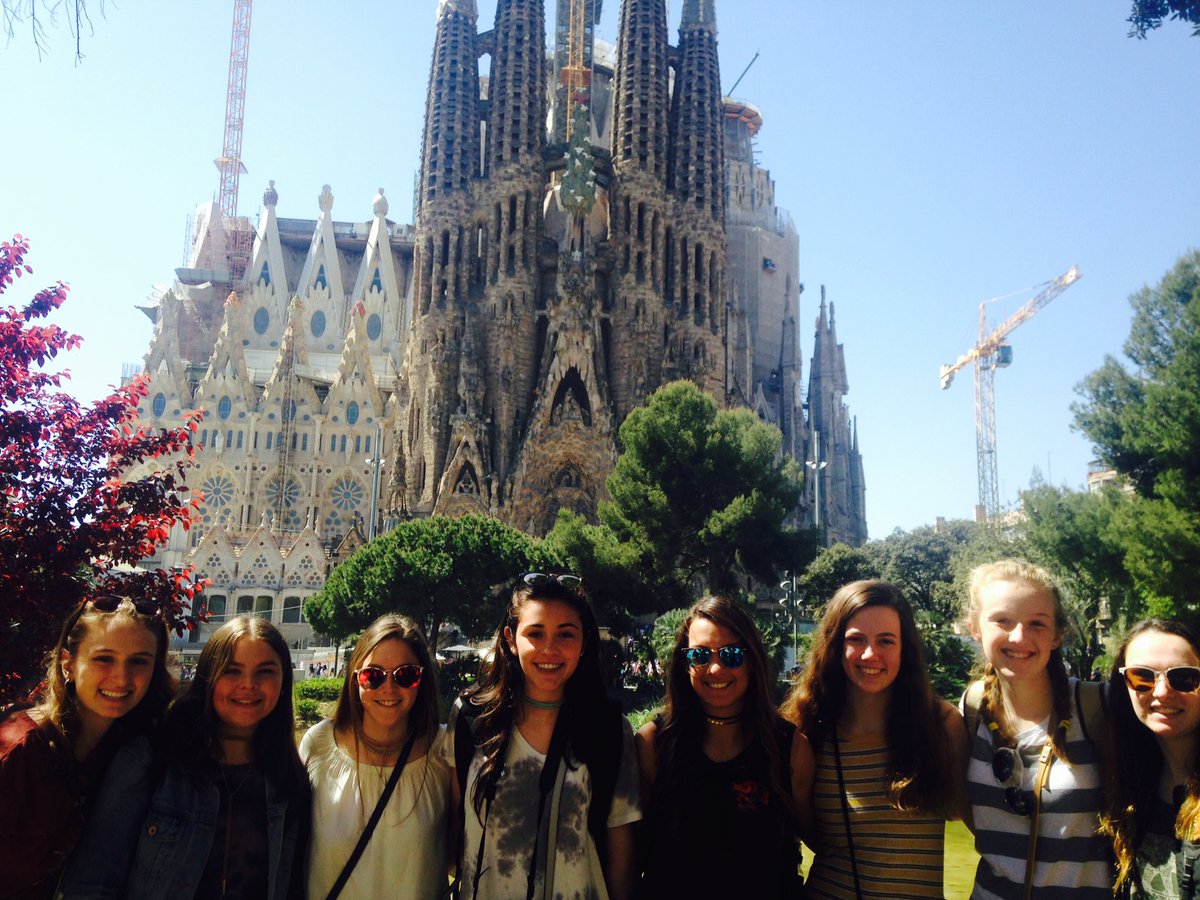 great day in Barcelona! #lasagradafamilia #gaudi @PJones2001