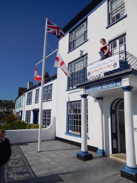 The flagpole is up and ready for the Admiral next Tuesday. See you there! 😂