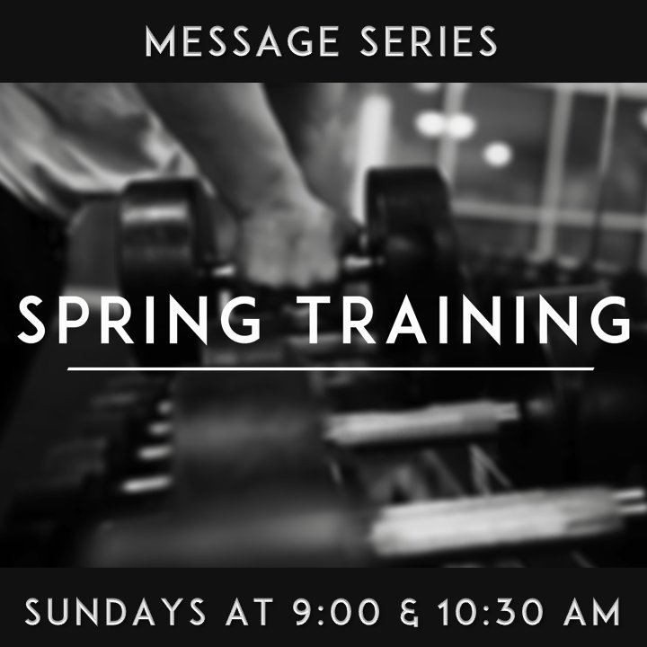 NorthparkBapt's tweet photo. Join us tomorrow at 9 or 10:30 AM as we continue the series: SPRING TRAINING. This week: LIVING FOR GOD’S PURPOSES. #springtrainingseries https://t.co/Nhdqu4zu8l