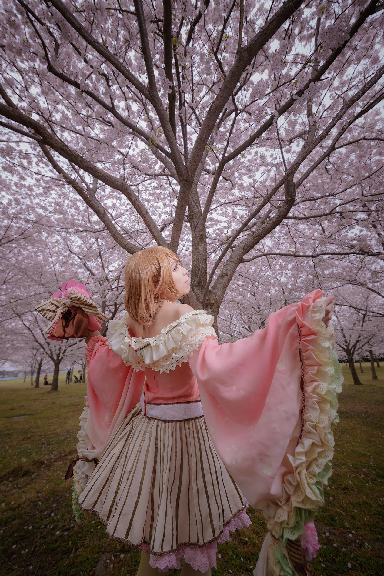 購入意思のない♡❌)小泉花陽🌸 3月編 お花見編ステッキ付き