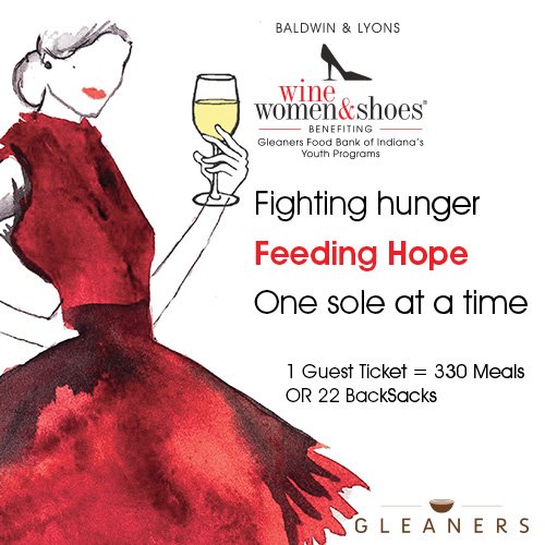 GleanersFBIndy's tweet photo. Your ticket to @BaldwinandLyons @wwsindianapolis provides 330 meals OR 22 BackSacks for Hoosier kids. Register now: https://t.co/vfcCa6RgtP https://t.co/PA7VP0FFDJ