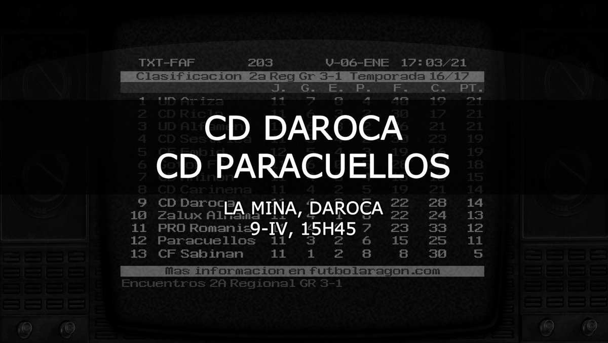DarocaCD's tweet photo. MAÑANA ÚLTIMO PARTIDO DE LA TEMPORADA.

https://t.co/Q1rydPmfDq https://t.co/3XiTiIZ7fl