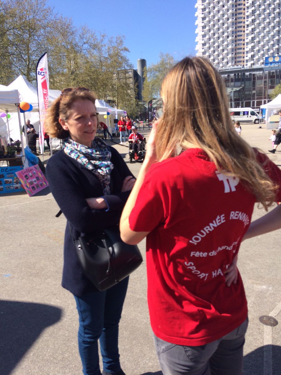 Bravo aux étudiants de <a href="/BretagneSpr/">Projet Bretagne SPR</a>  d'organiser la journée #Handisport à #Rennes De nombreuses initiations vs y attendent!
<a href="/Paris2024/">Paris 2024</a> #JRSH