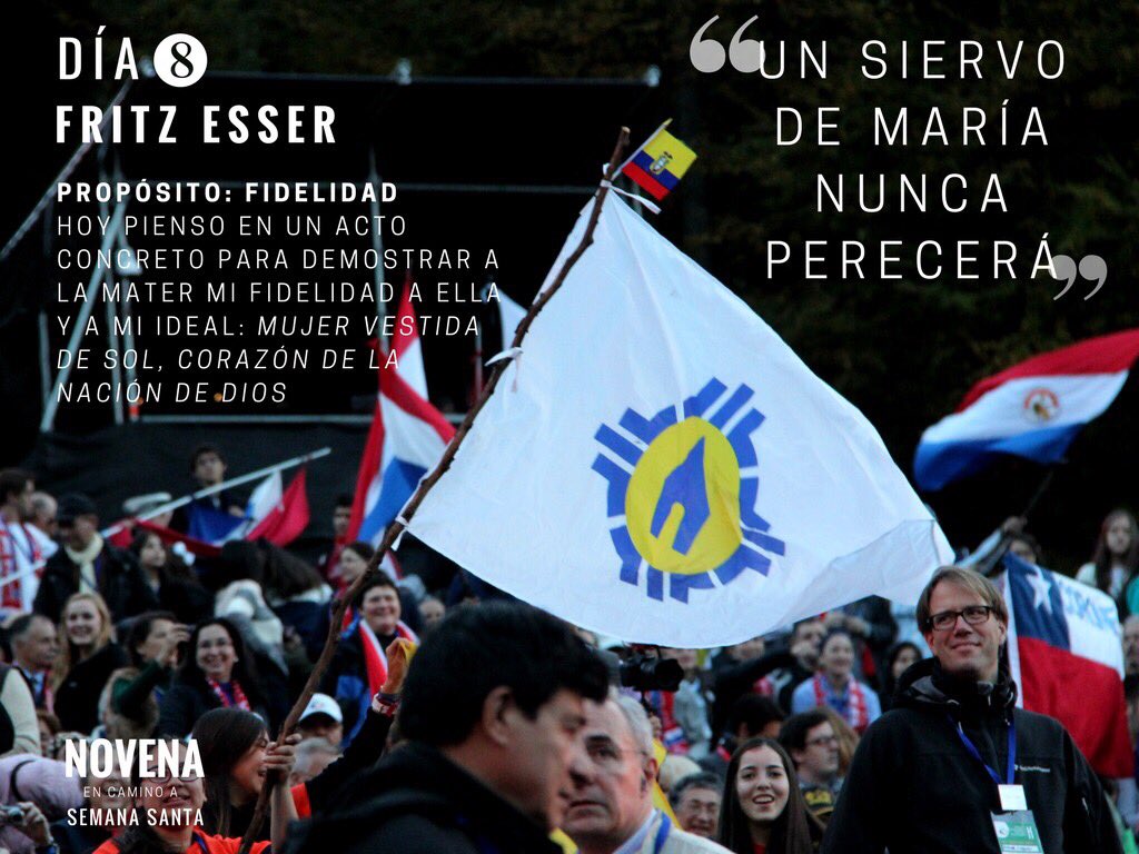 JFUAsuncion's tweet photo. Novena en camino a Semana Santa

📌 DÍA 8: Fritz Esser
• Propósito: Fidelidad https://t.co/1G3WCfEqVJ