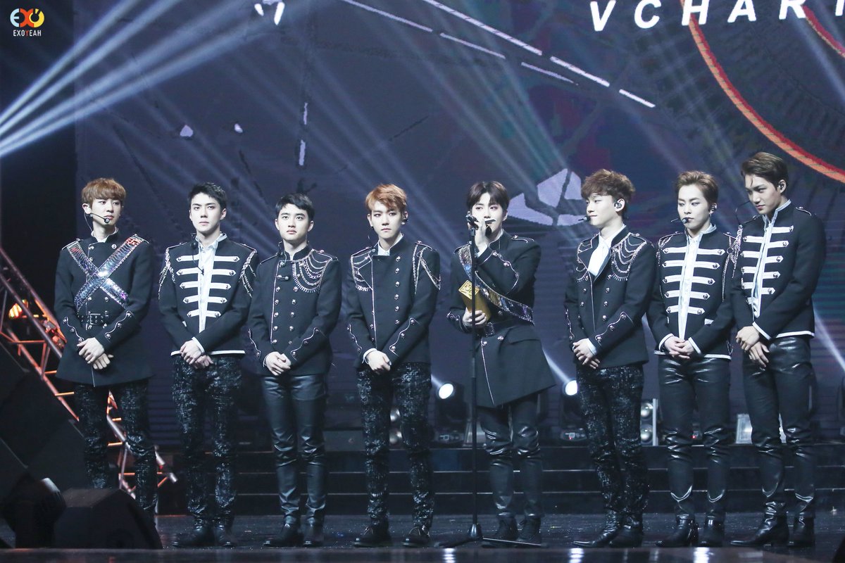 4th V Chart Awards Exo