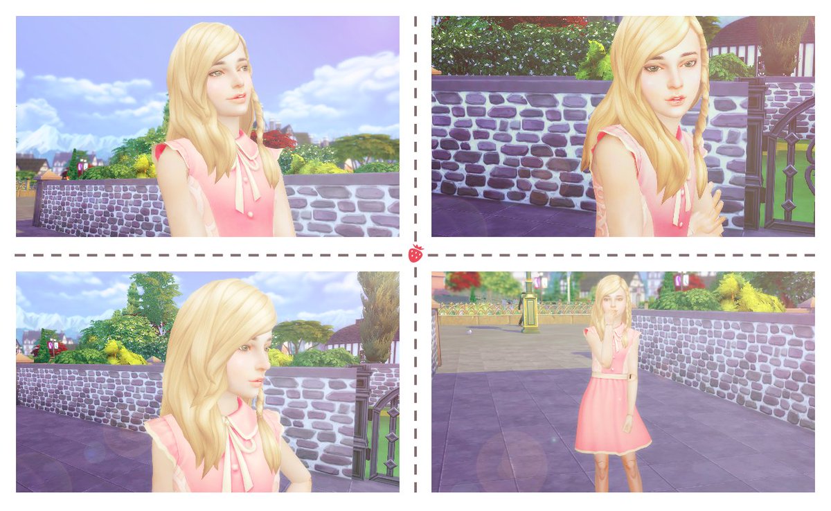 BlueCatSims3's tweet photo. 小蘿莉！(´・ω・`)
沒想到我在Sims3都還沒正式捏出孩童，到Sims4卻反其道而行了。
但其實還沒有很滿意，應該會繼續修下去。_(:3 」∠ )_

#Sims4 https://t.co/rpiy63ZcSm