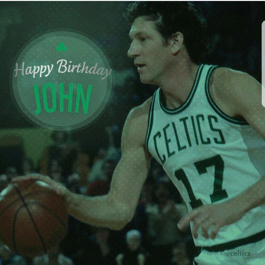 Happy Birthday To 8x NBA CHAMPION John Havlicek  