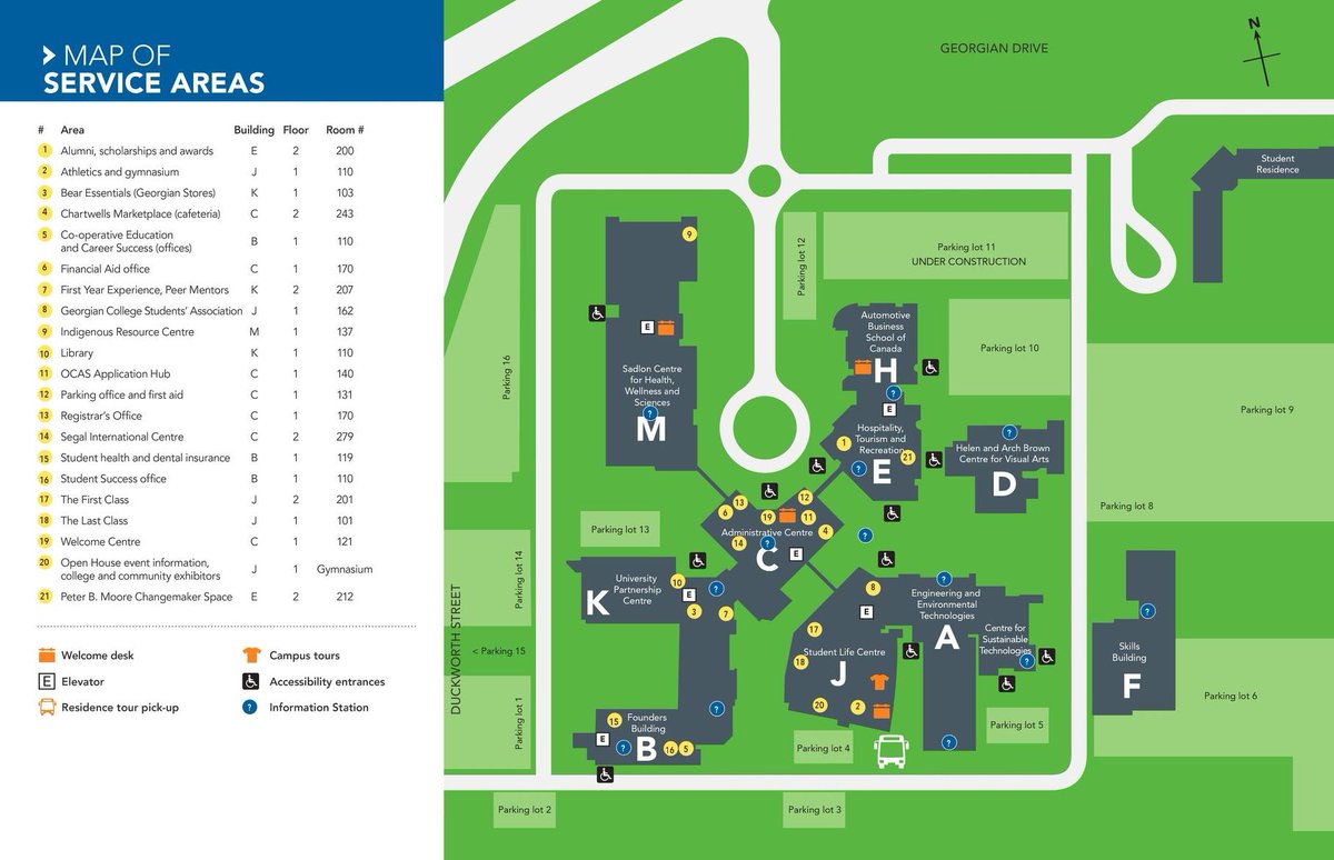 georgian college campus map Georgian College On Twitter Need Help Finding Your Way Around georgian college campus map