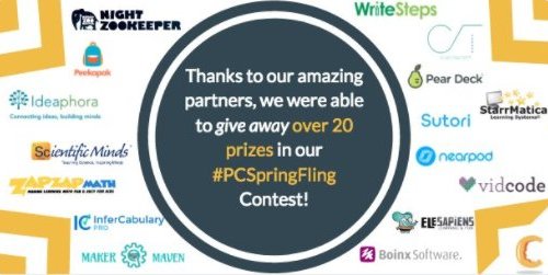 PledgeCents's tweet image. We're thankful for our partnerships that helped #PCSpringFling to be such a success!! bit.ly/PCSpringFling #edtech #edchat #teaching #K12