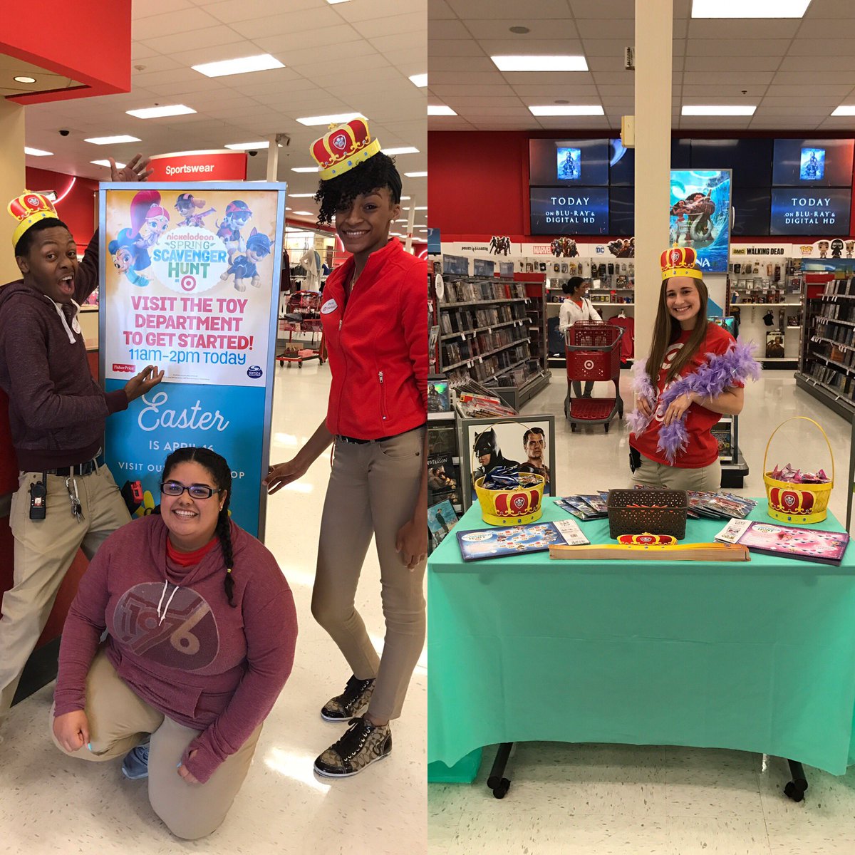 hjwilliams14's tweet photo. Bring your kiddos out to @Target for our Nickelodeon Scavenger Hunt today from 11-2 #FLEEKville @JVofNC @atrain123123 @LyaRandom https://t.co/mbGuyJa82T