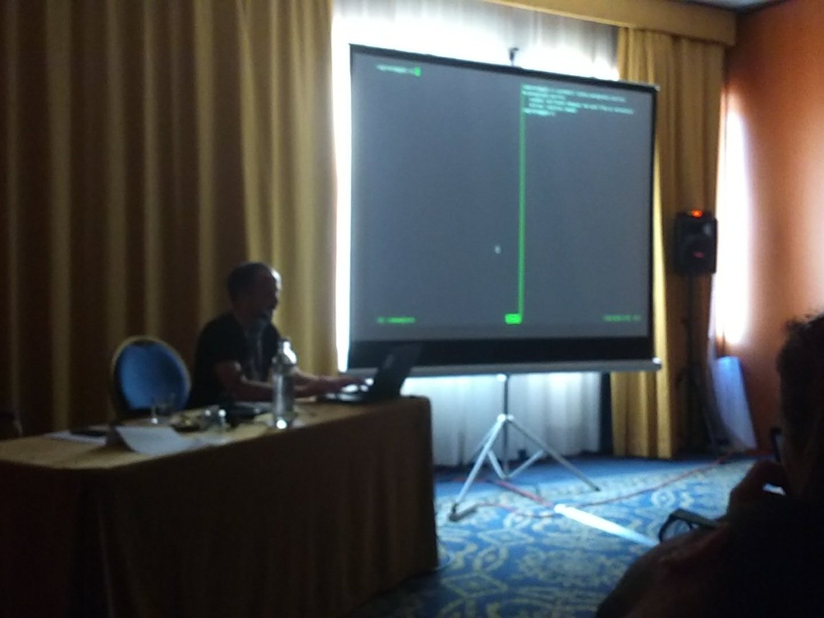 #ansible + #PostgreSQL live demo by <a href="/rubens_ts/">Rubens Souza</a> #YOLO #PyCon8