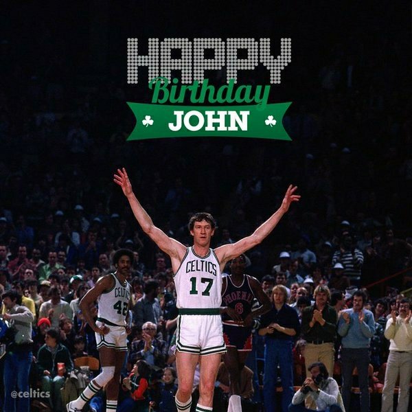Happy birthday to legend John Havlicek. I wore his number. The man could do anything on the court. 