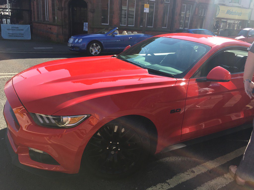 LythamLifeStyle's tweet image. Suits you @CllrCheryl #Mustang ... I want a ride!!