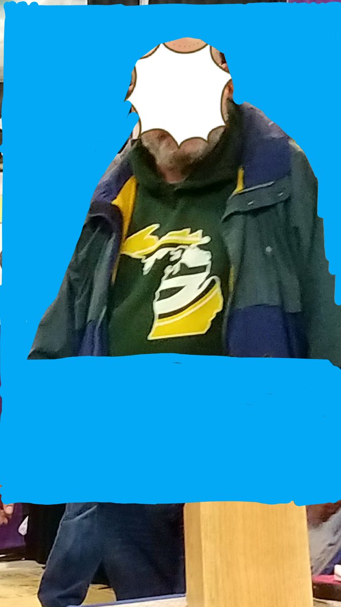 JamisonB56's tweet photo. This dude is asking for it ๐I kept his identity safe for his own good. #abouttothrowdown #Lions #Onepride https://t.co/l6OWKkVbDQ