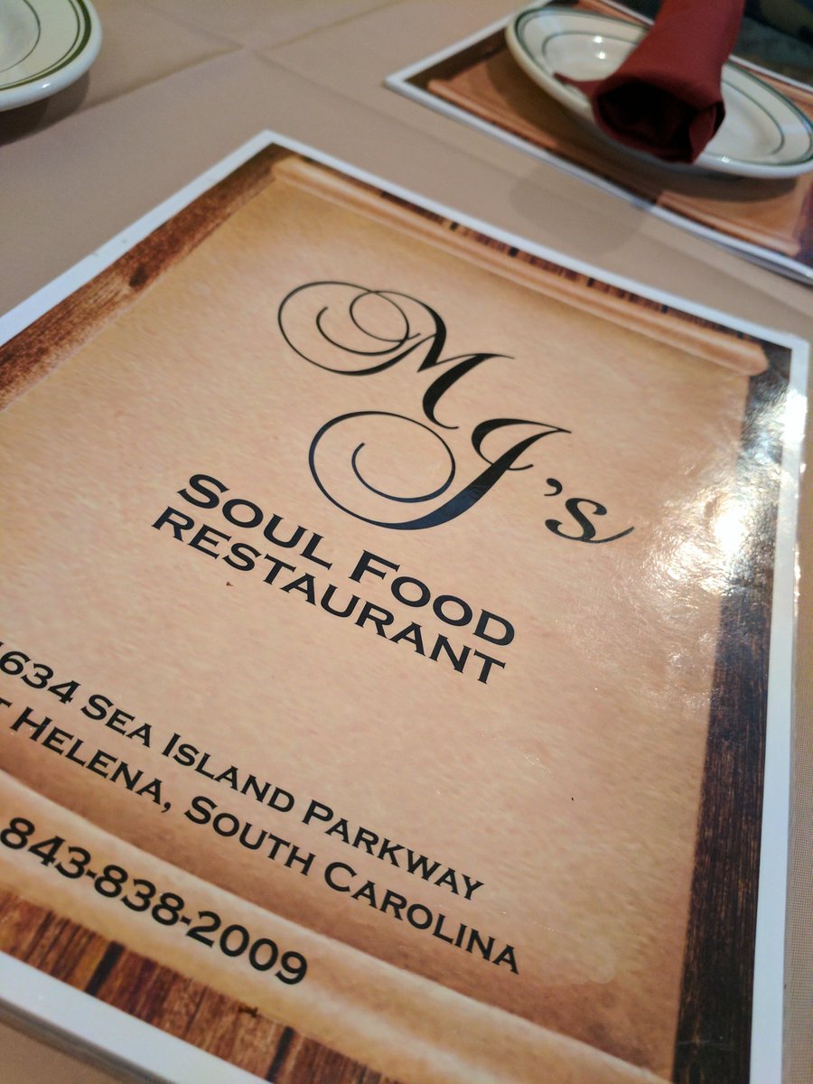 SCMornings's tweet photo. MJ's Soul Food #StHelenaSC #Lowcountry https://t.co/L02BKOZkPU