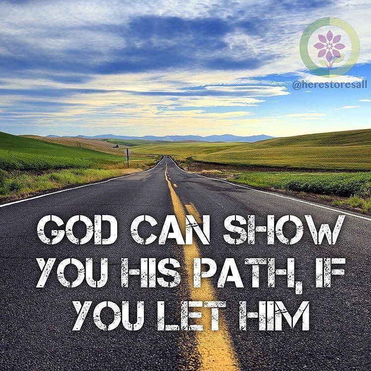 Ask God to show you his path. He can take your burdens and show you the way. No matter where you are in your life,… ift.tt/2peb8dO