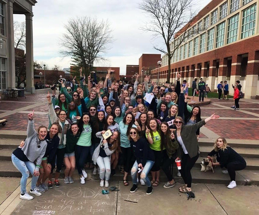 Raise your hand if you're excited Tri Sigma Mu won Greek Week for the fourth year in a row!!!