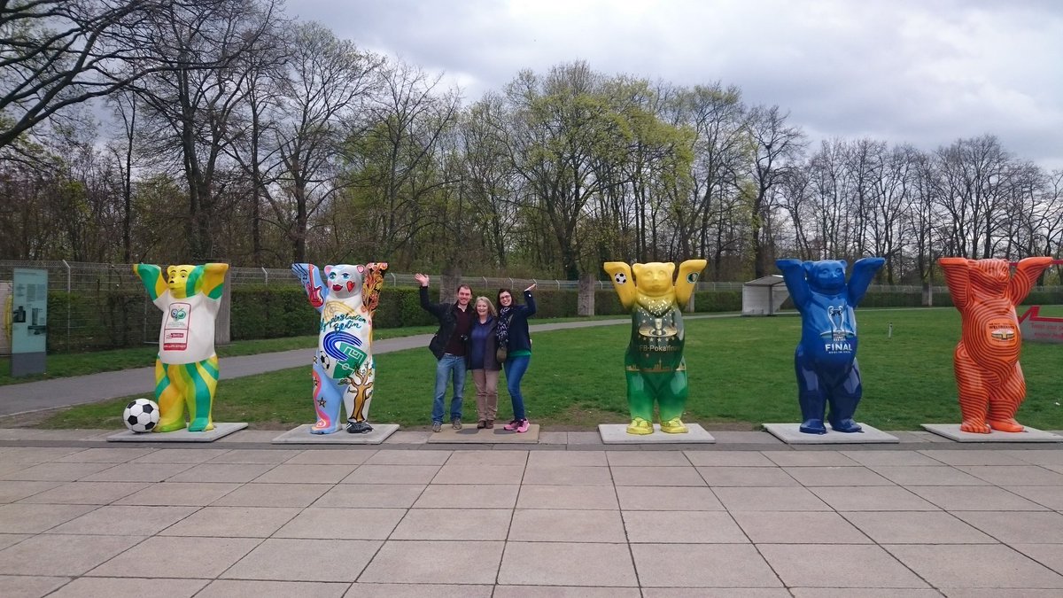 HumsWalbottle's tweet photo. Interesting final day looking at the Olympic stadium, place of 'final solution' plans and deportation train station. @walbottlecampus https://t.co/VSc3YHk8Y8