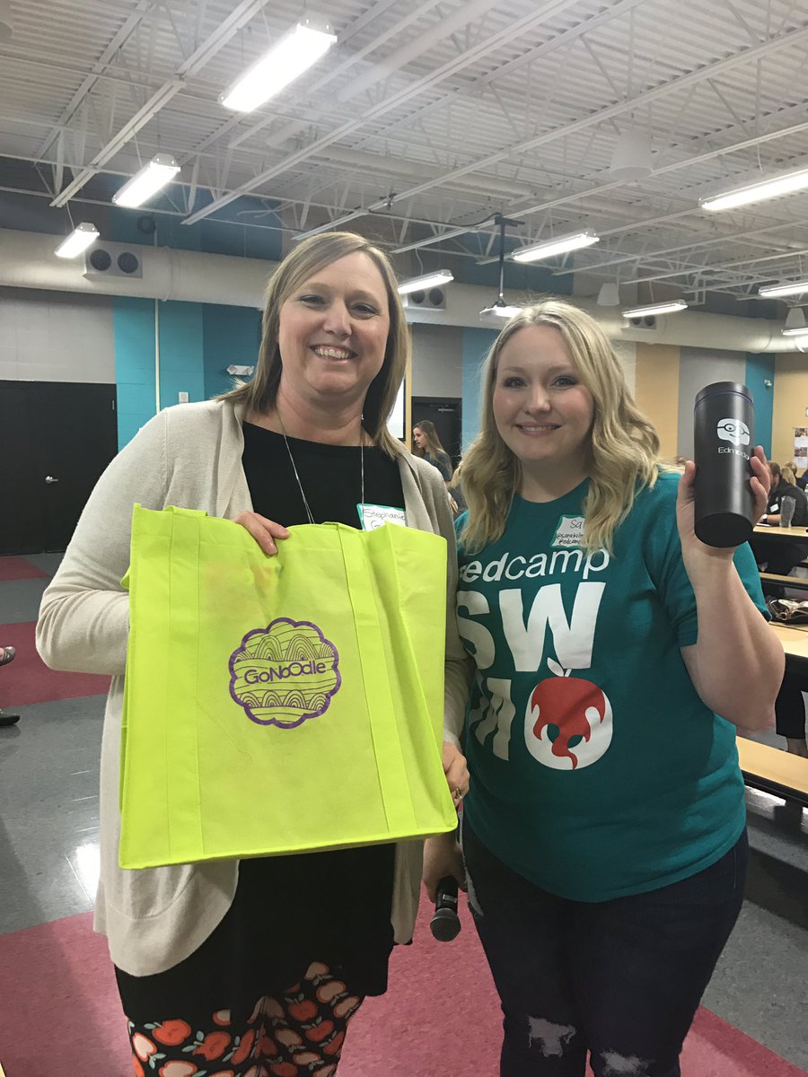 edcampSWMO's tweet photo. More winners with @GoNoodle and @edmodo https://t.co/Wlp6ycREXZ