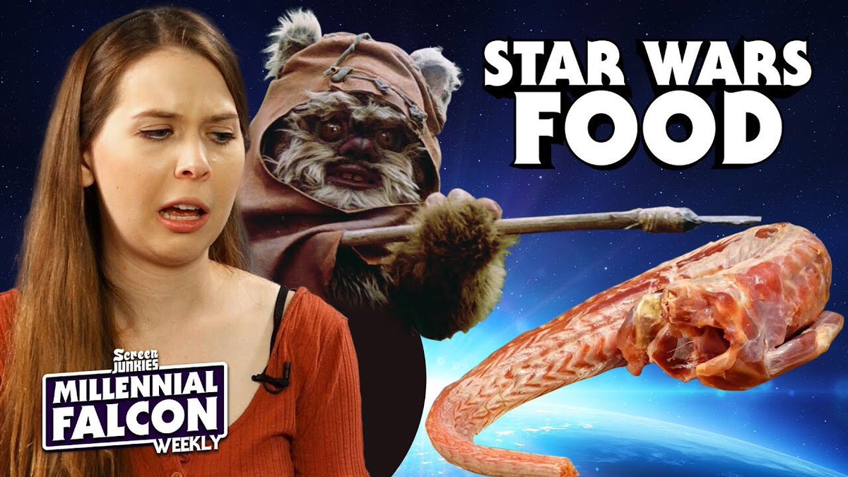 ScreenJunkiesU's tweet photo. Star Wars Creatures Taste Test! w @JennyENicholson @TheEricGoldman @TerrylWhitlatch @ChefDhillon https://t.co/c2ygsuD1d0 https://t.co/x4hw8I3KRM