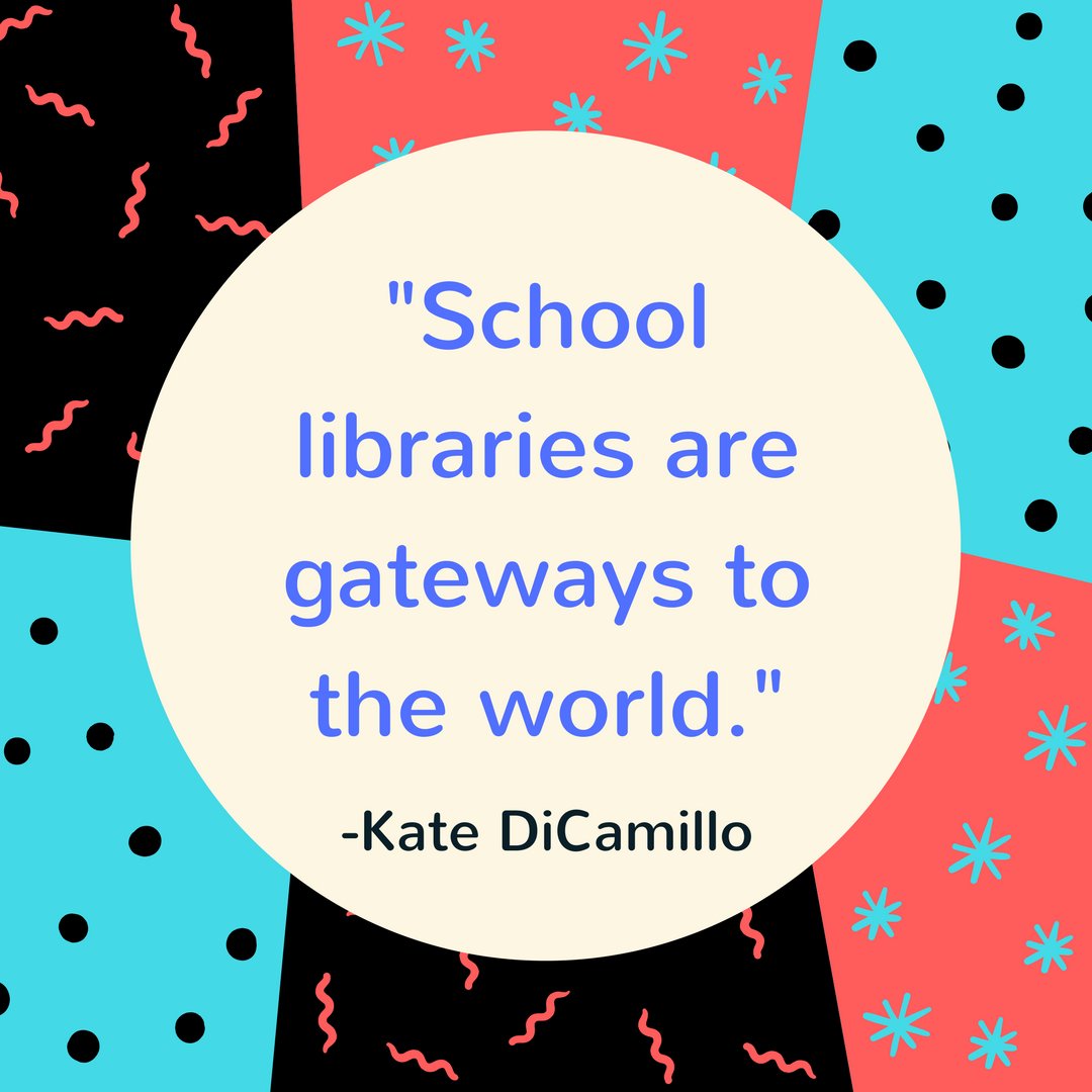 MrSchuReads's tweet photo. Happy School Library Month! (Day 8) #SLM17 https://t.co/HEB50JRd1n