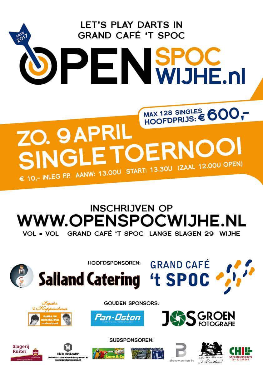 OPENSPOCWIJHE's tweet photo. Morgen 4e editie van het OpenSpocWijhe Singletoernooi! Inschrijven kan nog steeds via https://t.co/55aJ7Yu4GG of morgen aan de zaal @SDC_nl https://t.co/oW0cKAWj7P