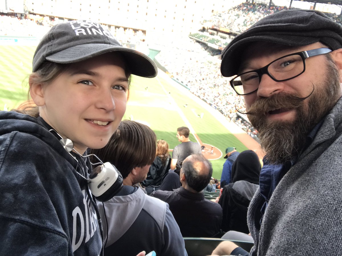 dndwithkids's tweet photo. I guess it's fun to do non-D&amp;D things with your kids too. #goOrioles! #orioles @kidCommanda https://t.co/P8LP3IdJxe