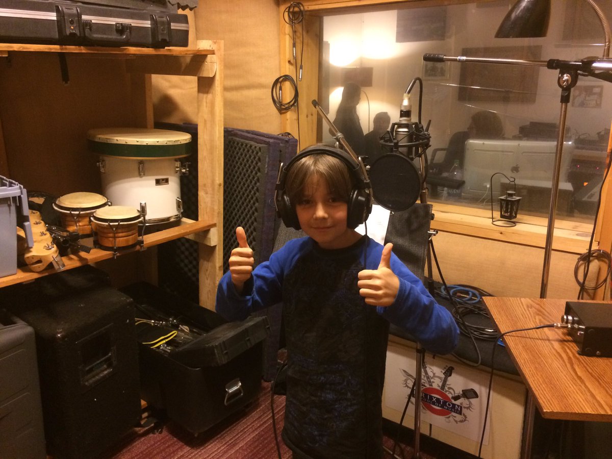 WinemakerFilm's tweet photo. Here are pics of kids &amp; I recording at @StudioA_Audio
Thx Chris (who was a pro &amp; great to us all)
#TheWinemakerknows
Phase 2 out April 10th https://t.co/AOTcacYUFX