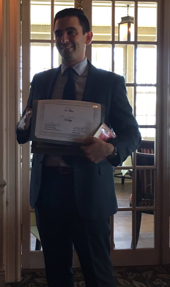 BadarMian1's tweet photo. Congratulations @alex_arnouk for winning the 1st Prize at Upstate NY Urological Association meeting  @AlbanyMed @UroInstitute https://t.co/WYtAGMjoet