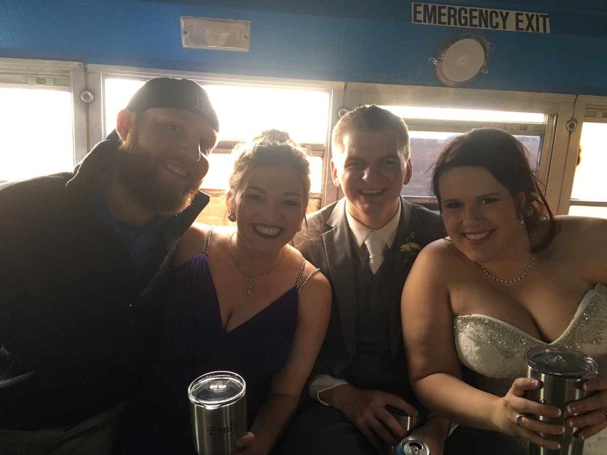 em_krekelberg's tweet photo. Bestie is hitched! #OneSetTwoReps https://t.co/L8C5MHpJjx