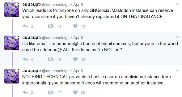 I'll keep that in mind. By the way, adrienneIeigh is up for grabs on Twitter.