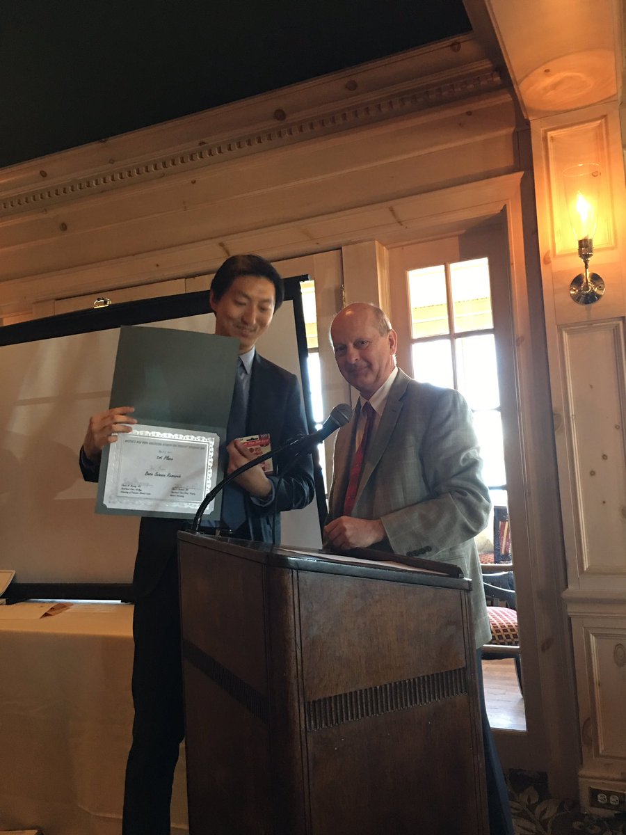 BadarMian1's tweet photo. Congratulations Fei Lian for winning the 1st Prize at Upstate NY Urological Association meeting  @AlbanyMed @UroInstitute https://t.co/Adz7ULatdh
