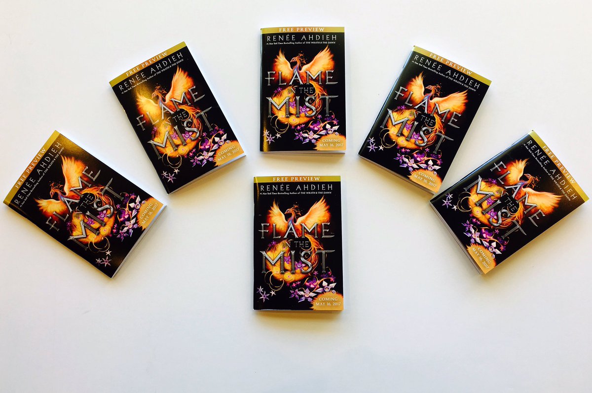 ParkRoadBooks's tweet photo. Not only do we have samplers of FLAME IN THE MIST by @rahdieh, we have SIGNED copies of #TWATD & #TRATD in HC & PB! Call the store for info! https://t.co/kAEfPH5rh3