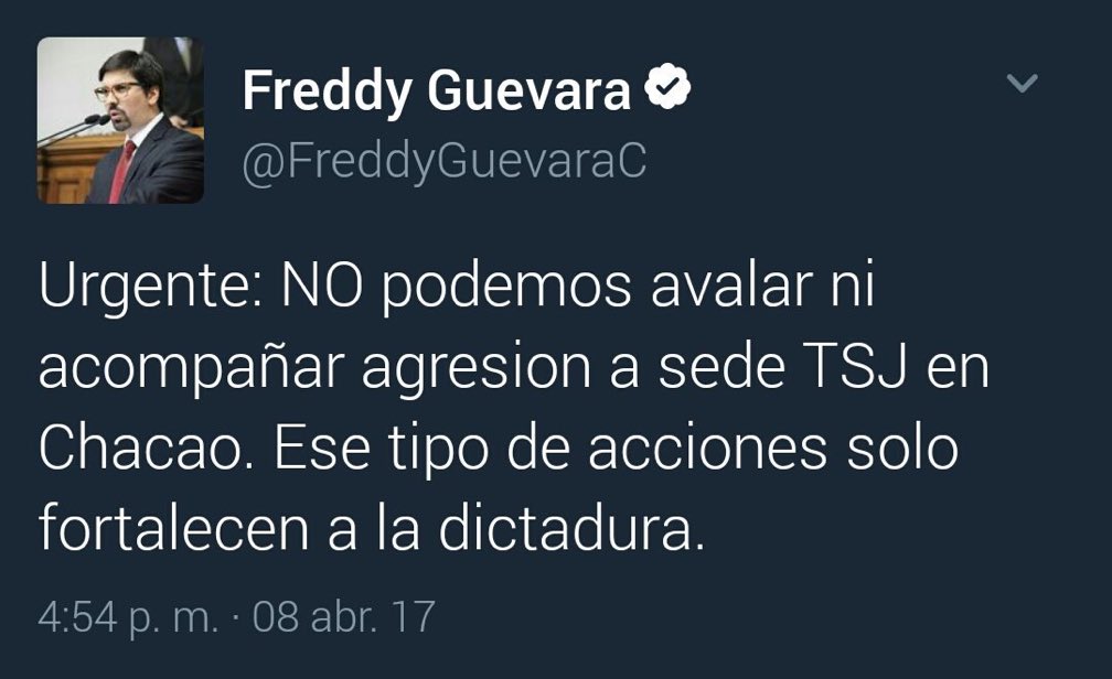 Ya saben, guarimberos, que sus líderes no los van a ayudar cuando caigan presos por hacer el trabajo sucio para ellos.