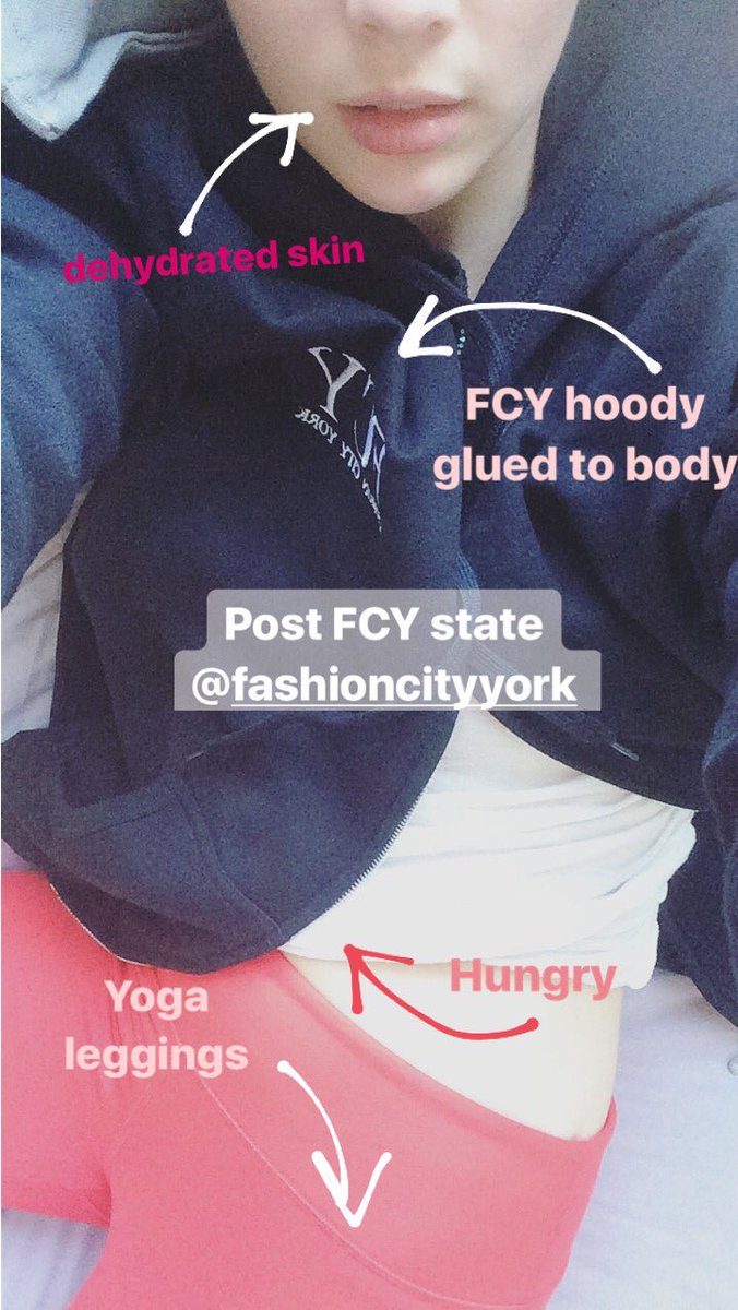 barelifestyleuk's tweet photo. Post #SixDaysofStyle feels: hungry, tired, dehydrated, grateful 😍😂 @FashionCityYork #FashionCityYork https://t.co/wNDTpRchlQ