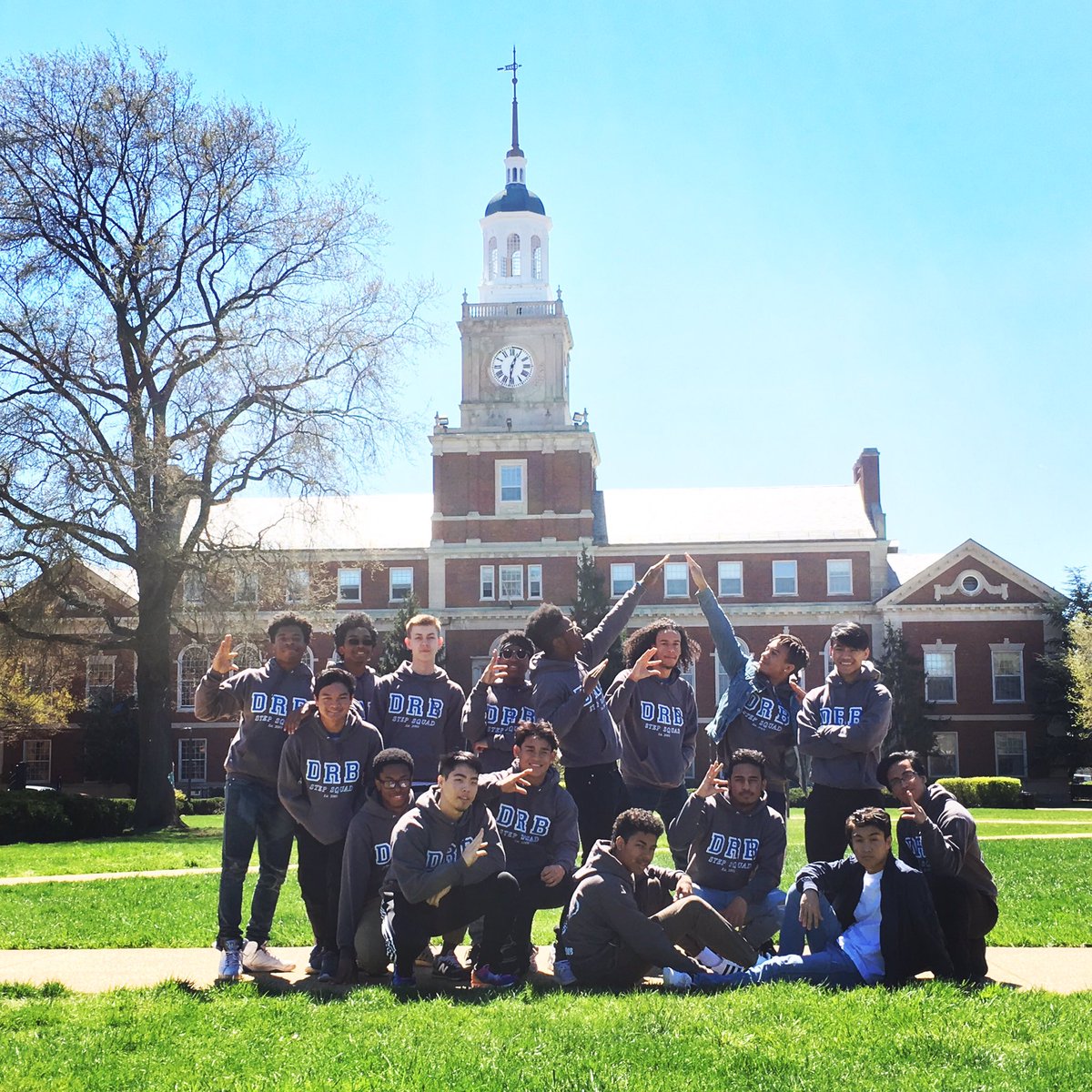Dem_Raider_Boyz's tweet photo. On the yard of Howard University! Make sure you are here @ 4pm!
๐๐๐๐๐๐๐๐๐๐
#StompDAT #DemRaiderBoyz #DRB2017 #HowardUniversity https://t.co/D56HFlG7G4