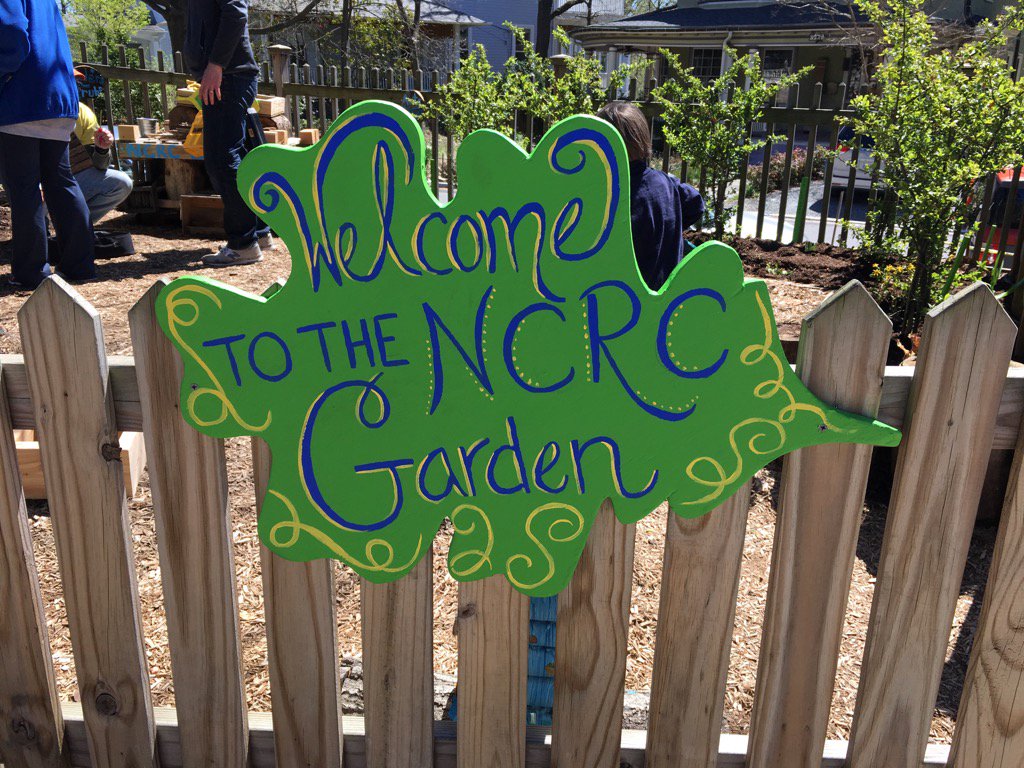 Thank you NCRC teachers and volunteers and #City Blossoms. The garden is amazing!