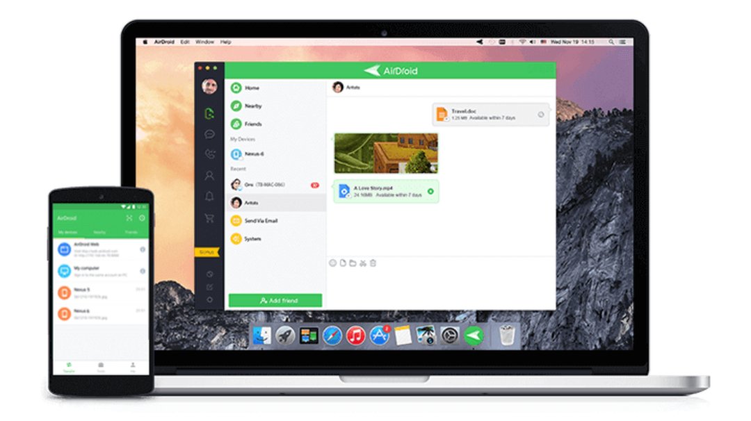 Удаленный доступ и управление Android-устройством с Mac/Win/Web через #AirDroid4: goo.gl/Ahh98r