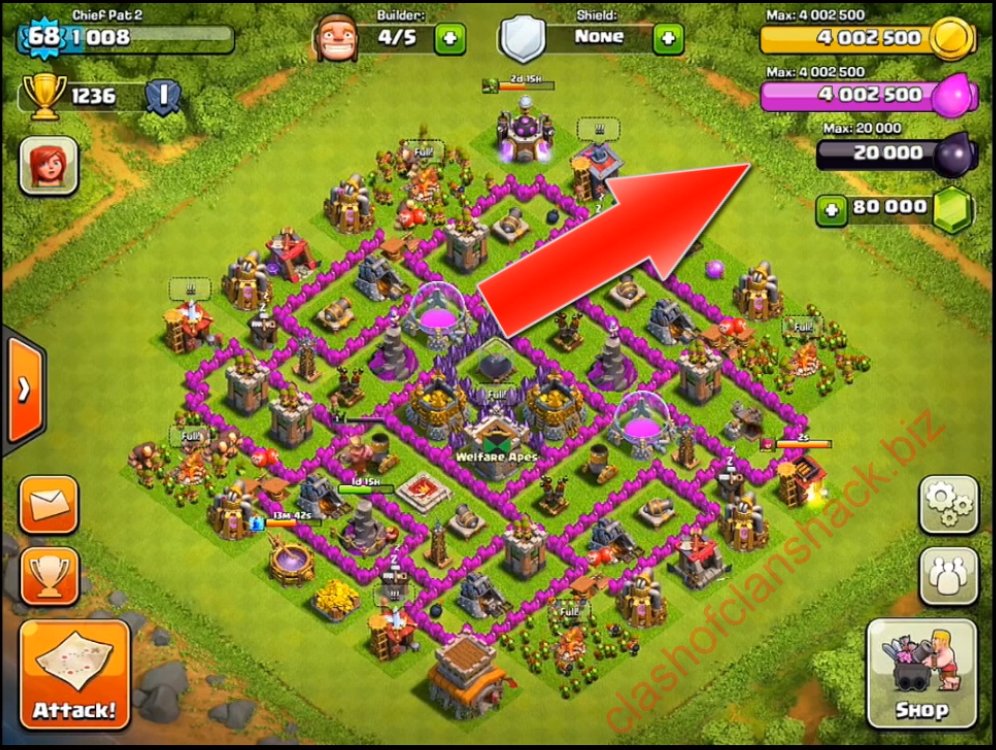 clash of clan game hacker