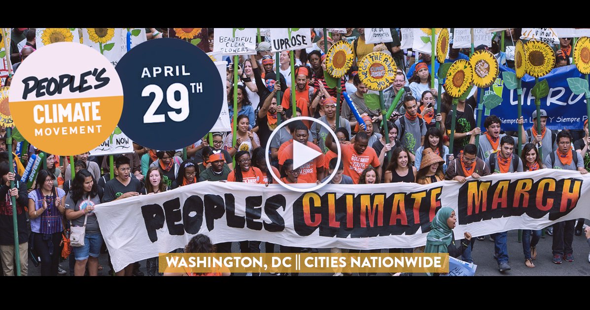 queenjayknight's tweet photo. On 4/29, we march. Let's stand together for jobs, justice, climate. Join us in DC and nationwide. #climatemarch - https://t.co/qOsWWMzam8 https://t.co/U7QmMMPkQz