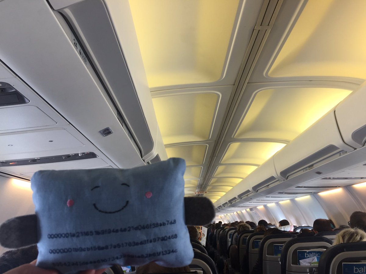 blockch_plushie's tweet photo. After an awesome (!!!) #BlockShow2017 , the @blockch_plushie chills out in Riga before claiming e-residency in Estonia :) #blockchain https://t.co/htEClULgUe
