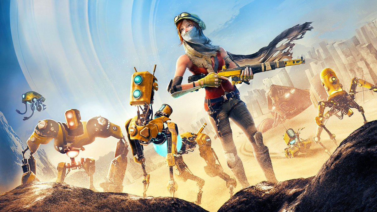Ghostdagger13's tweet photo. Been really getting into #recore this game is a pleasant break from the standard triple A titles we've been getting lately. #mack #gaming https://t.co/ByvRstjaq8