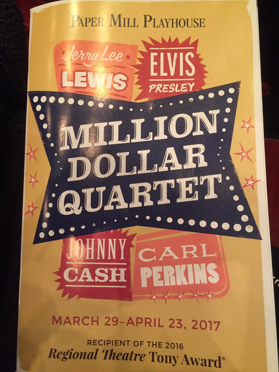 robhaltiwanger's tweet photo. Excited to see @AlexBoniello's hair star as Elvis in Million Dollar Quartet! https://t.co/aEfmJ0Q09y