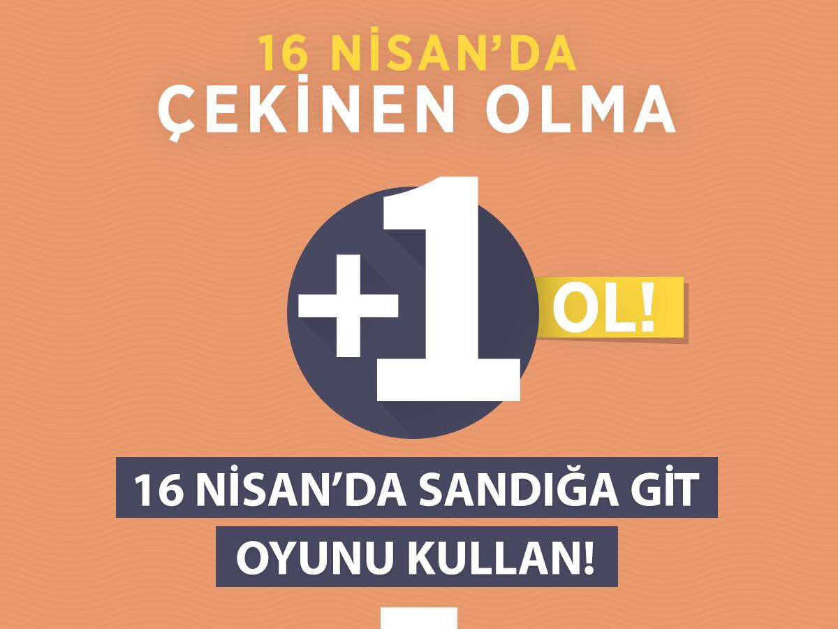 frekanstr_'s tweet photo. Haydi sen  #Artı1ol
Boykot yok, bahane yok.
Ülke için sandıklara gidiyoruz... https://t.co/zLt9UantAR