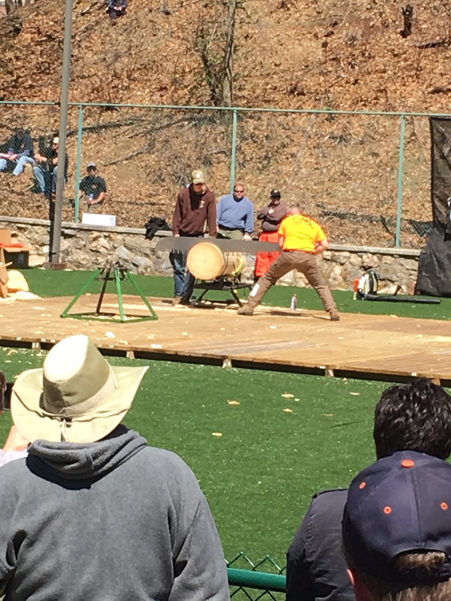 burkhrob's tweet photo. Eastern regional woodsmans games at Penn State Mt Alto. Supporting Allegany college Forestry dept @Burkhart87 @cody_pine https://t.co/tbyLiFXpQE