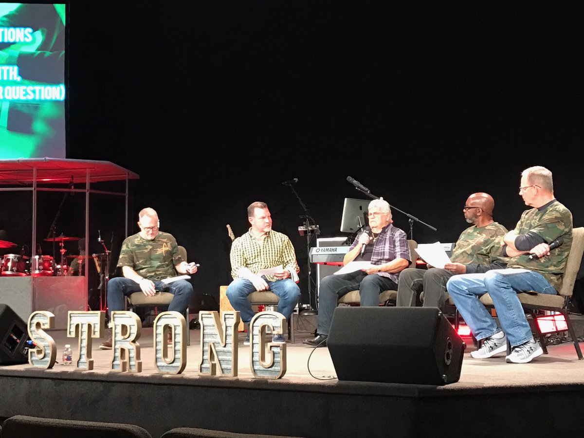 AaronDBarnett's tweet photo. Such wisdom on this panel with @kevinherrin @delbertherrin @StealthMiller @mattshopper @terrymelancon #strongmensconference https://t.co/uxd8saA7pV