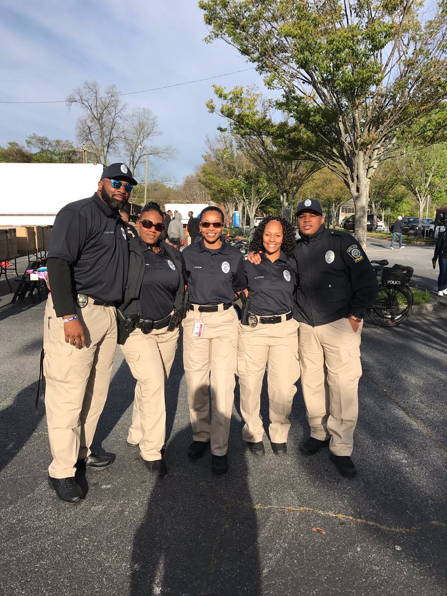 APSPolice's tweet photo. APSPD checking in with the Fulton County Sheriffs Office 2nd Annual Bicycle Rodeo for the kids of the community! #SafeSecureStrong #APSPD https://t.co/VmOMwq2pjw