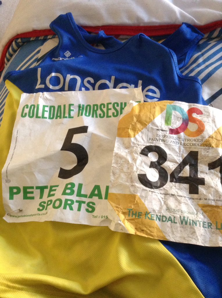 Busy weekend! Was hoping I could just leave the KWL number attached until end of the season #ColedaleHorseshoe #KWL