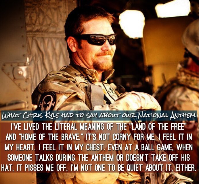 EarlDibblesJr's tweet photo. Legends never die. Happy Birthday Chris Kyle. https://t.co/o7nef8QSAl